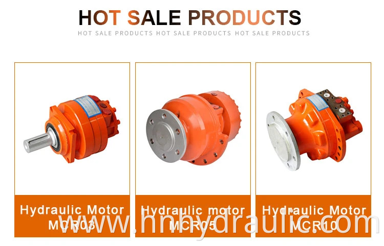 Low Speed High Torque Hydraulic Motor MCR10 for Mining Machinery